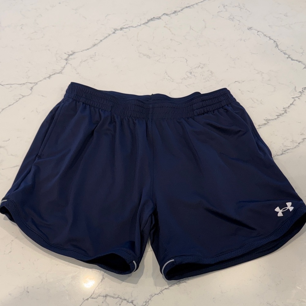 Under Armour Women's Dark Navy Athletic Shorts